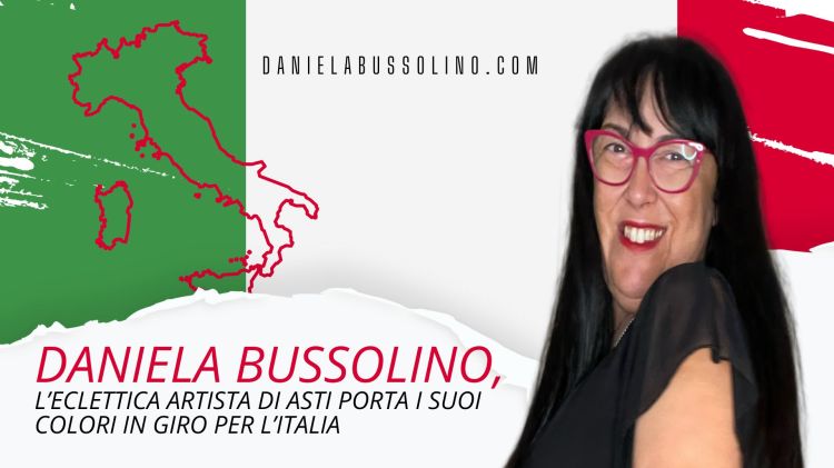 Pittrice di Asti Daniela Bussolino