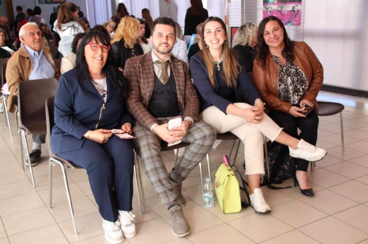 Daniela Bussolino con il Dott. Pasquale Di Matteo e la Dott.ssa Nicoletta Cavanna