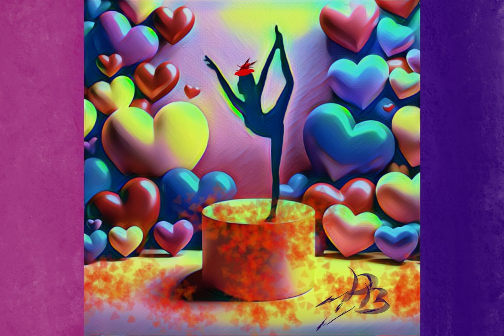 ADB 167 The dance of love digital art con apple pencil ed effetti 2024